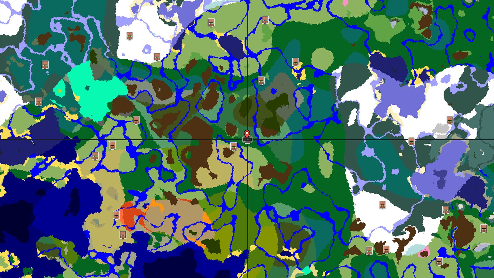 Forest Spawn with Rare Pale Garden and Near Village — Minecraft seed preview