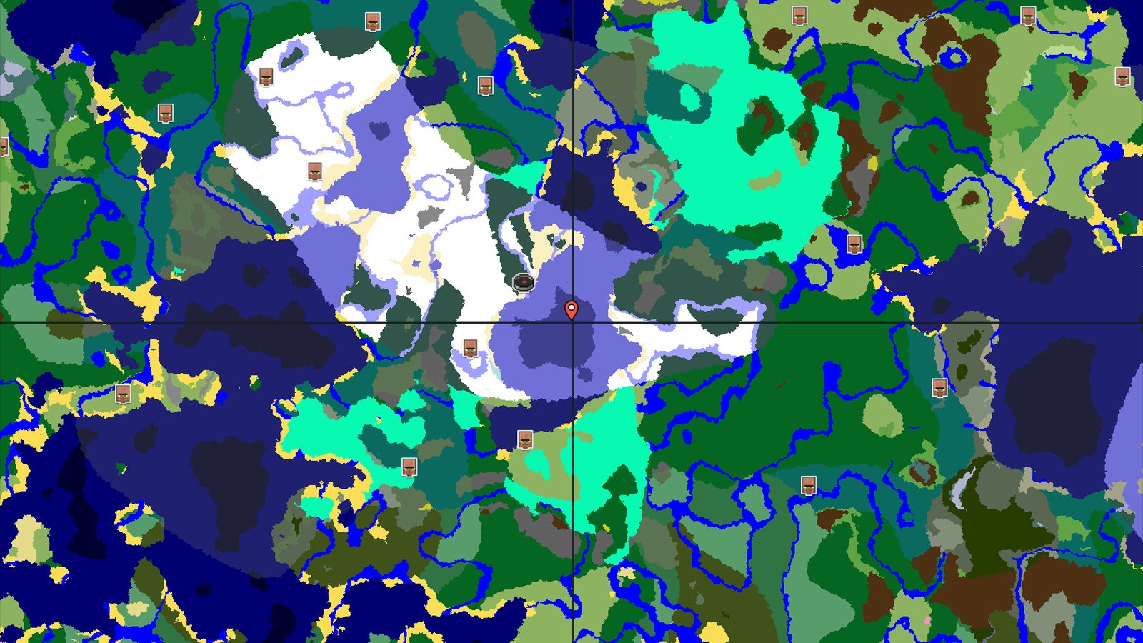 Ice Spikes Near Spawn with Close Underwater Loot — Minecraft seed preview