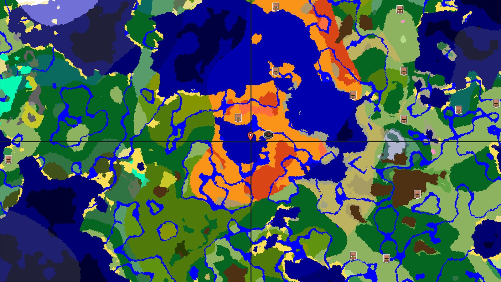 Desert Spawn With Nearby Trial Chambers — Minecraft seed preview
