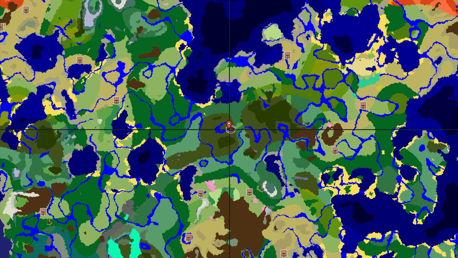 Dark Forest Spawn with Nearby Trial Chambers — Minecraft seed preview