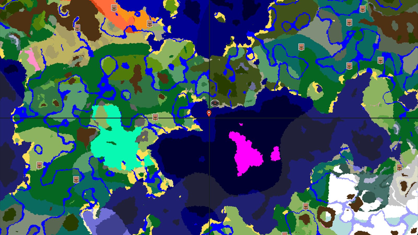 Spawn in a Dark Forest with a Nearby Trial Chamber — Minecraft seed preview