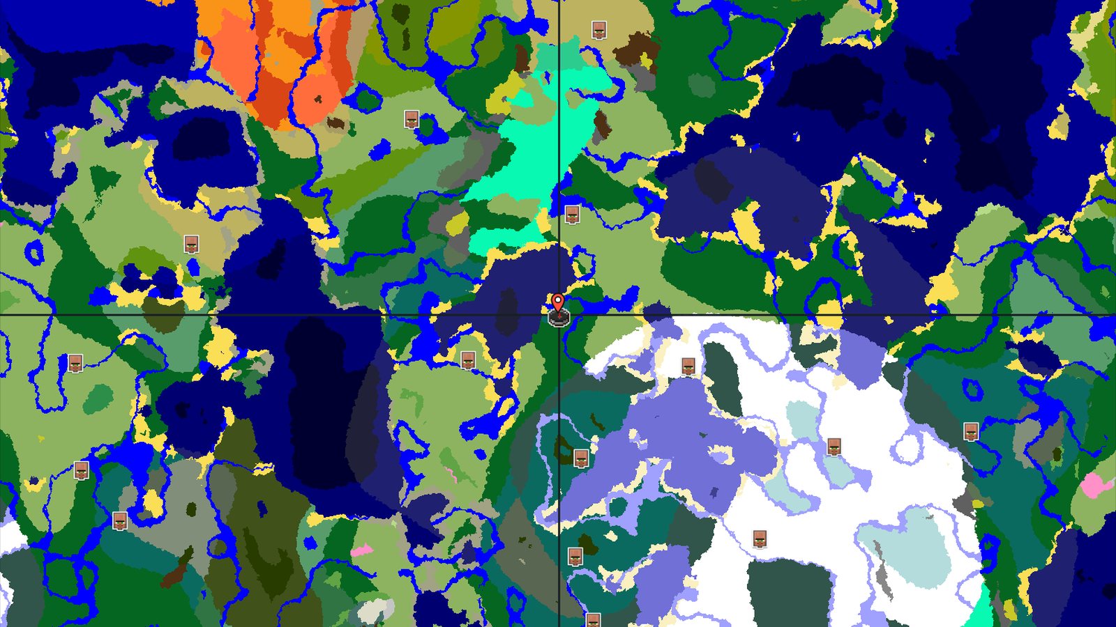 Taiga Spawn with Nearby Ruined Portal and Trial Chambers — Minecraft seed preview