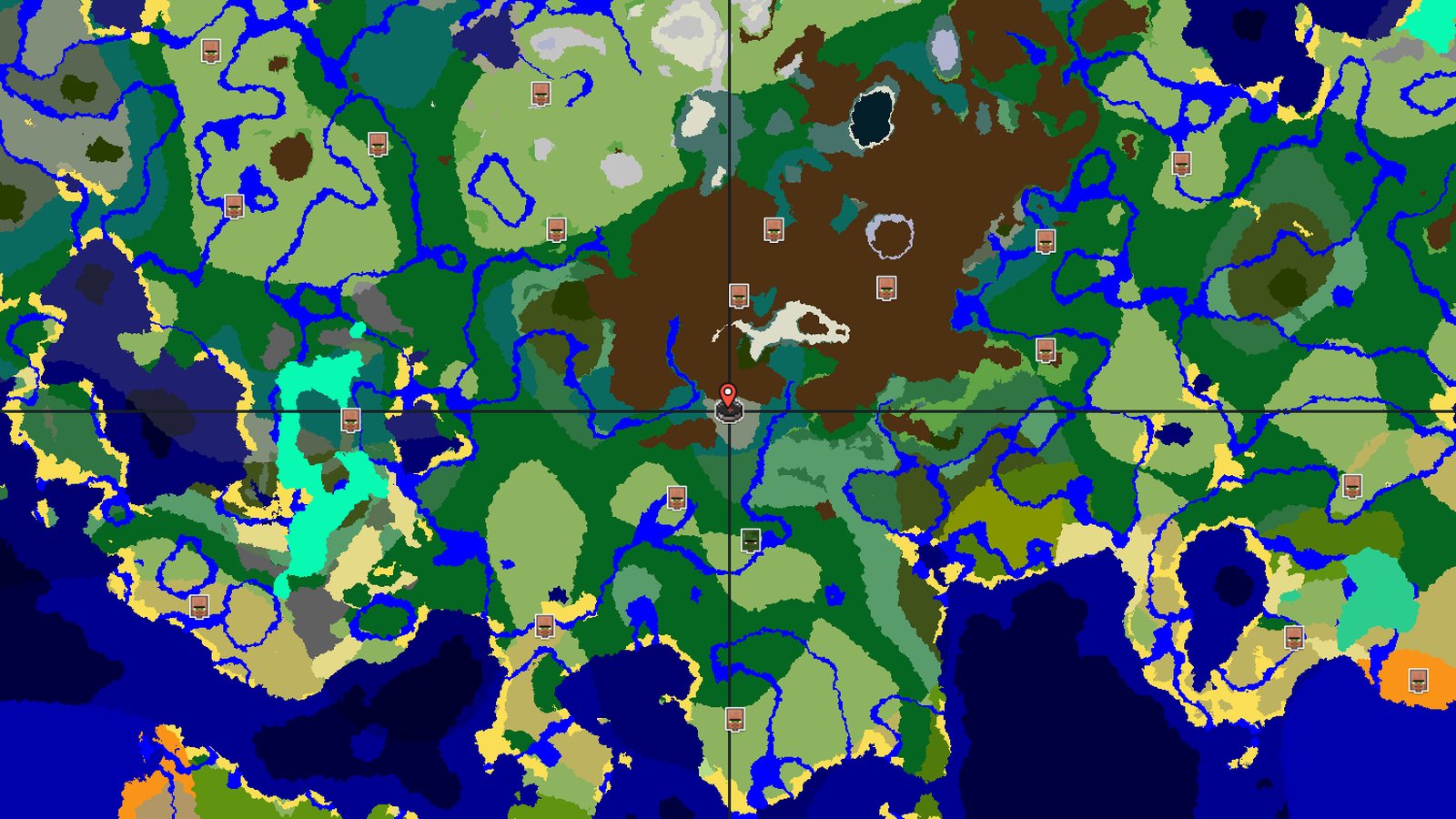 Early Underground Access and Nearby Woodland Mansion — Minecraft seed preview