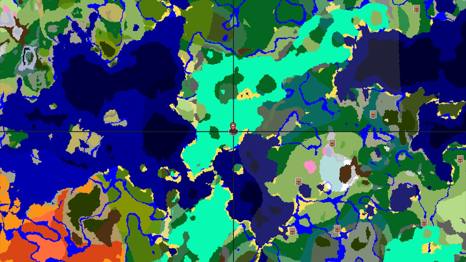 Swamp Spawn with Nearby Trial Chambers — Minecraft seed preview