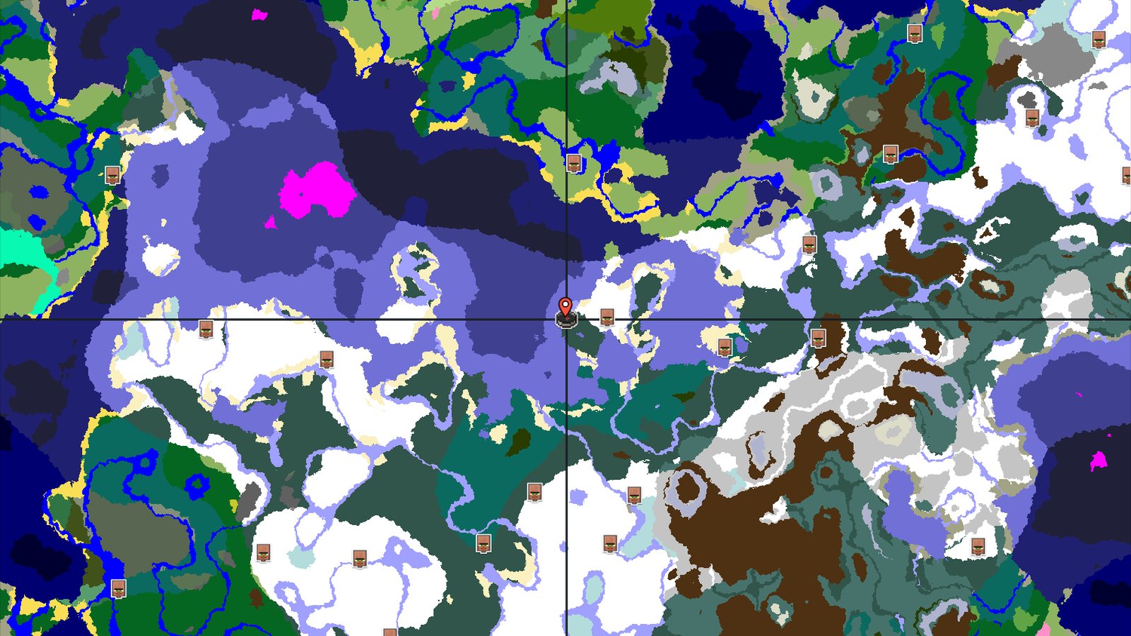 Spawn in a Snowy Taiga with a Trail Ruin Nearby — Minecraft seed preview