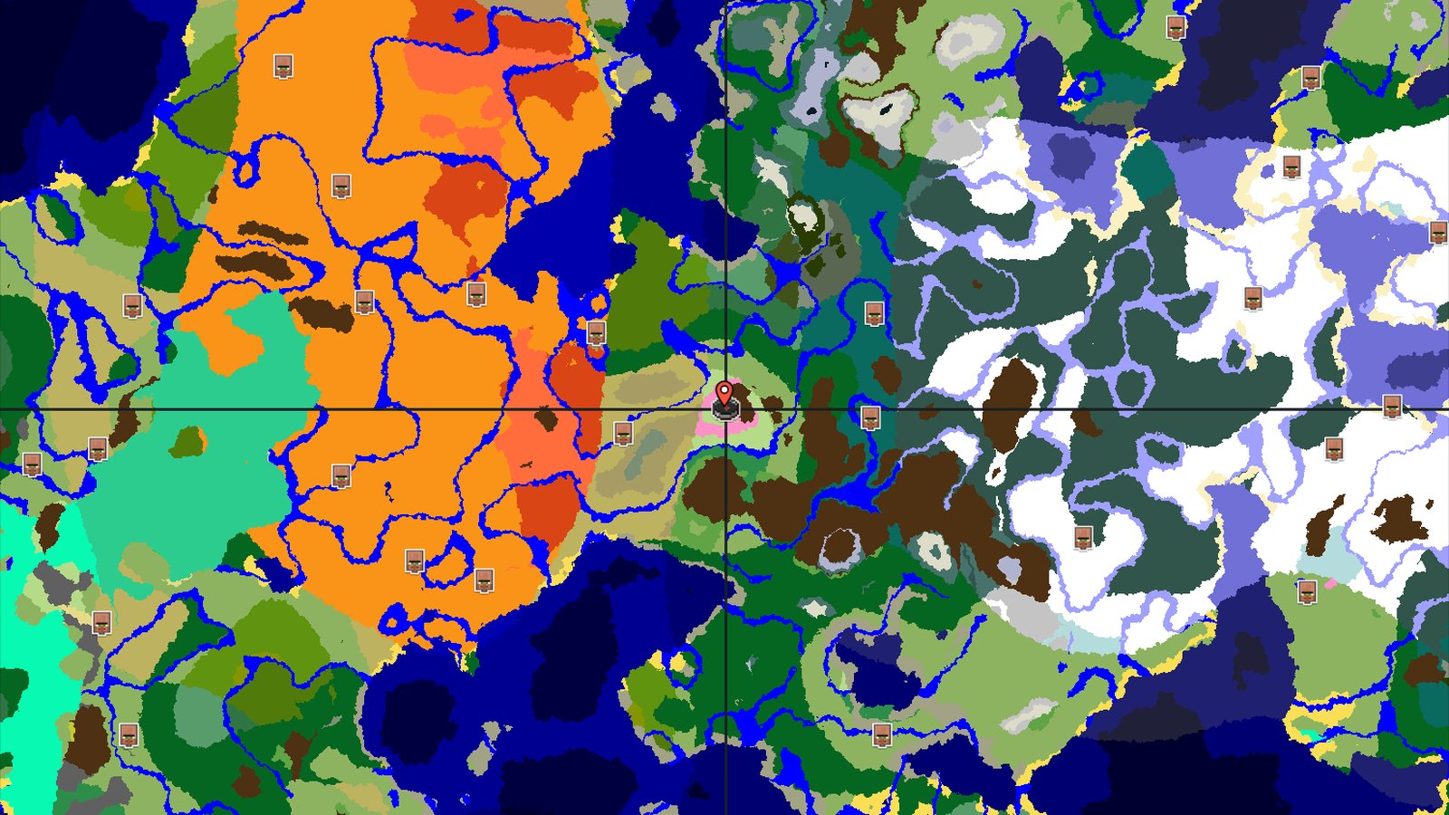 A Cherry Grove Start with Nearby Adventure — Minecraft seed preview