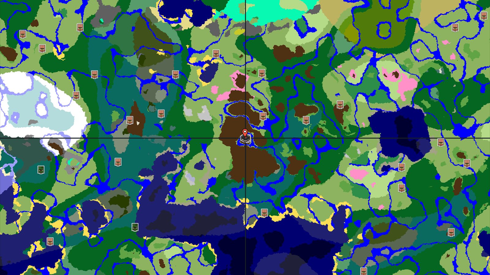 A Quick Village Start with Hidden Caves — Minecraft seed preview