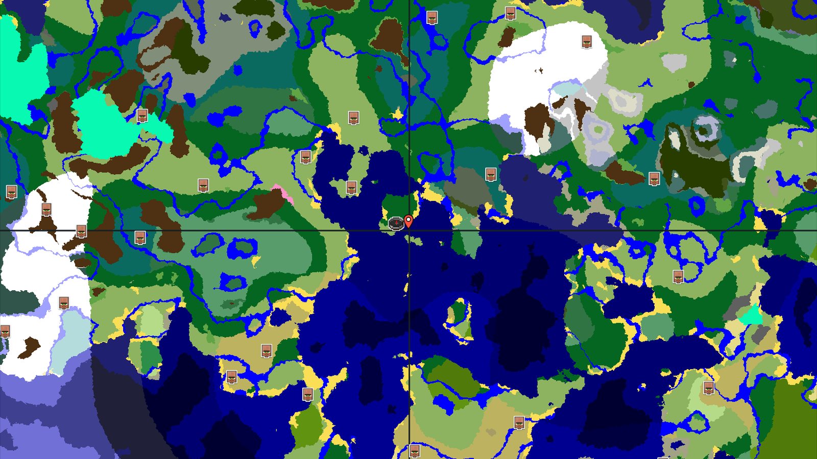 Forest and Ocean Start with a Nearby Trial Chambers — Minecraft seed preview
