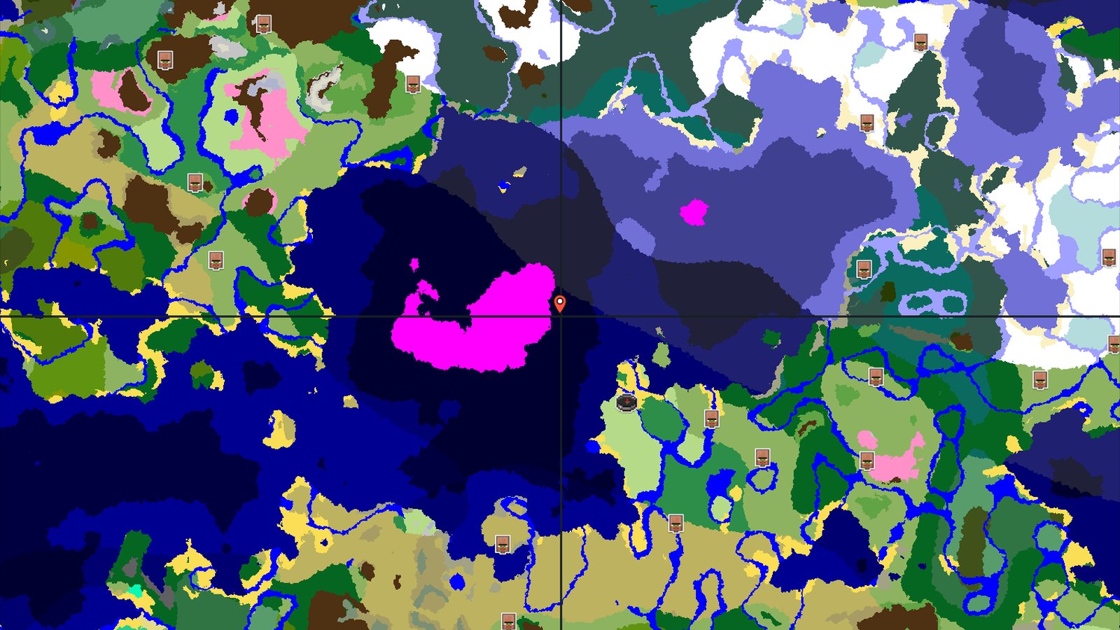 Mushroom Fields Near Spawn — Minecraft seed preview