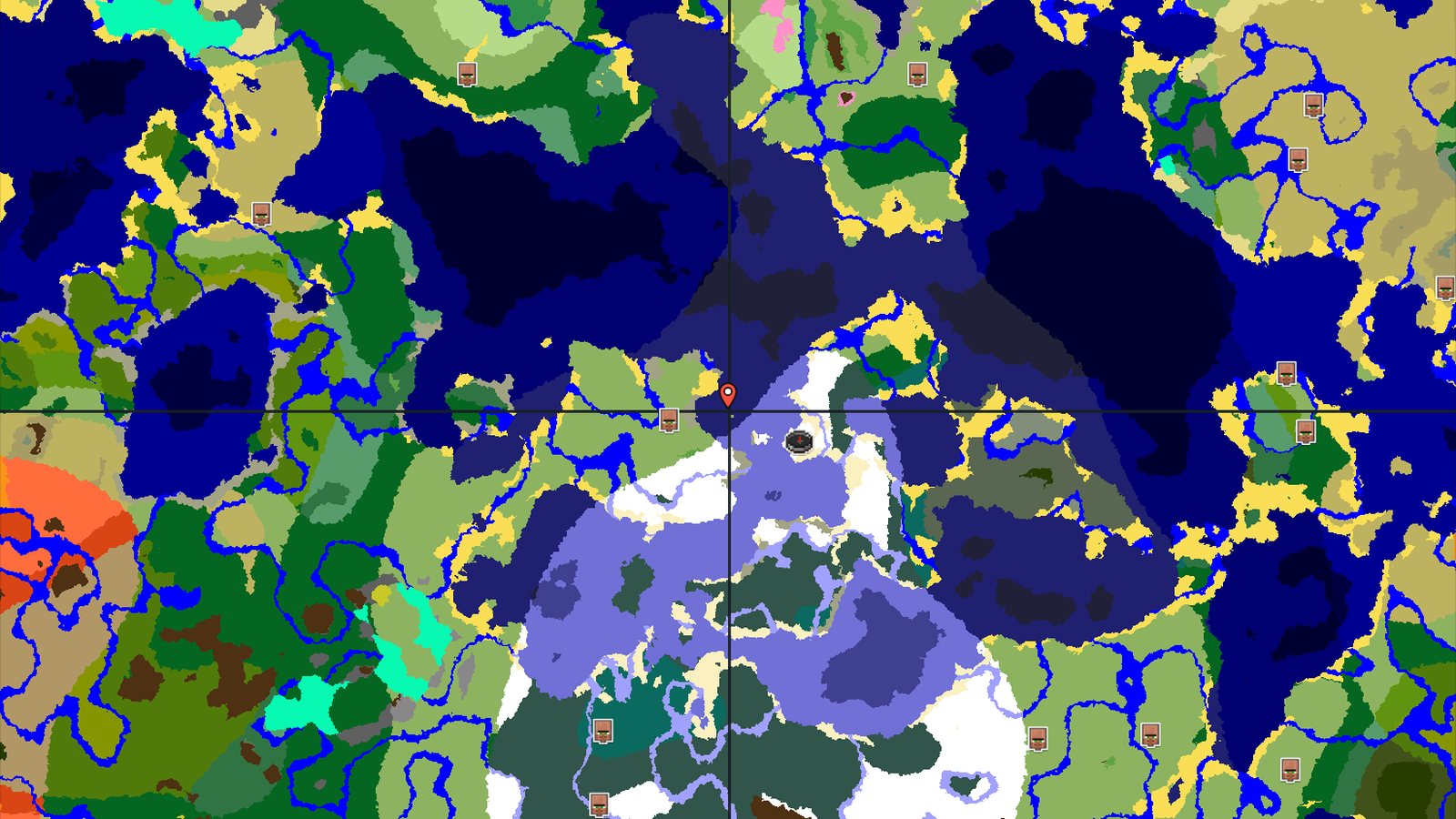 Snowy Start, Ocean Far, and a Nearby Trial Chambers — Minecraft seed preview