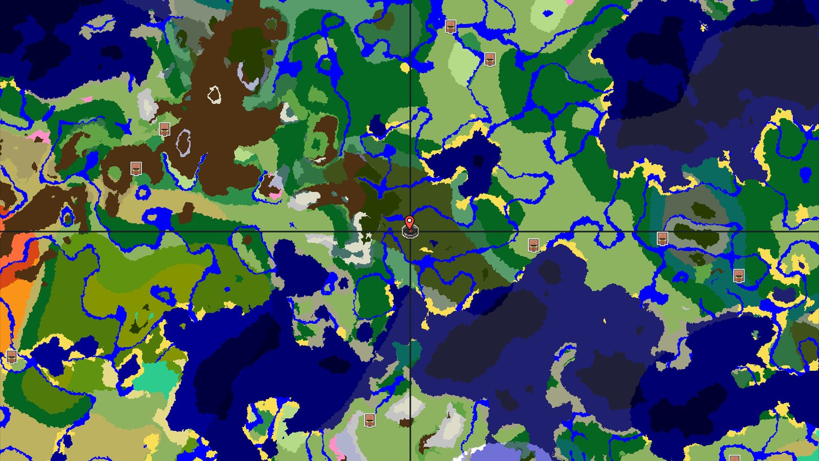 Ancient City Next to Snowy Mountains — Minecraft seed preview