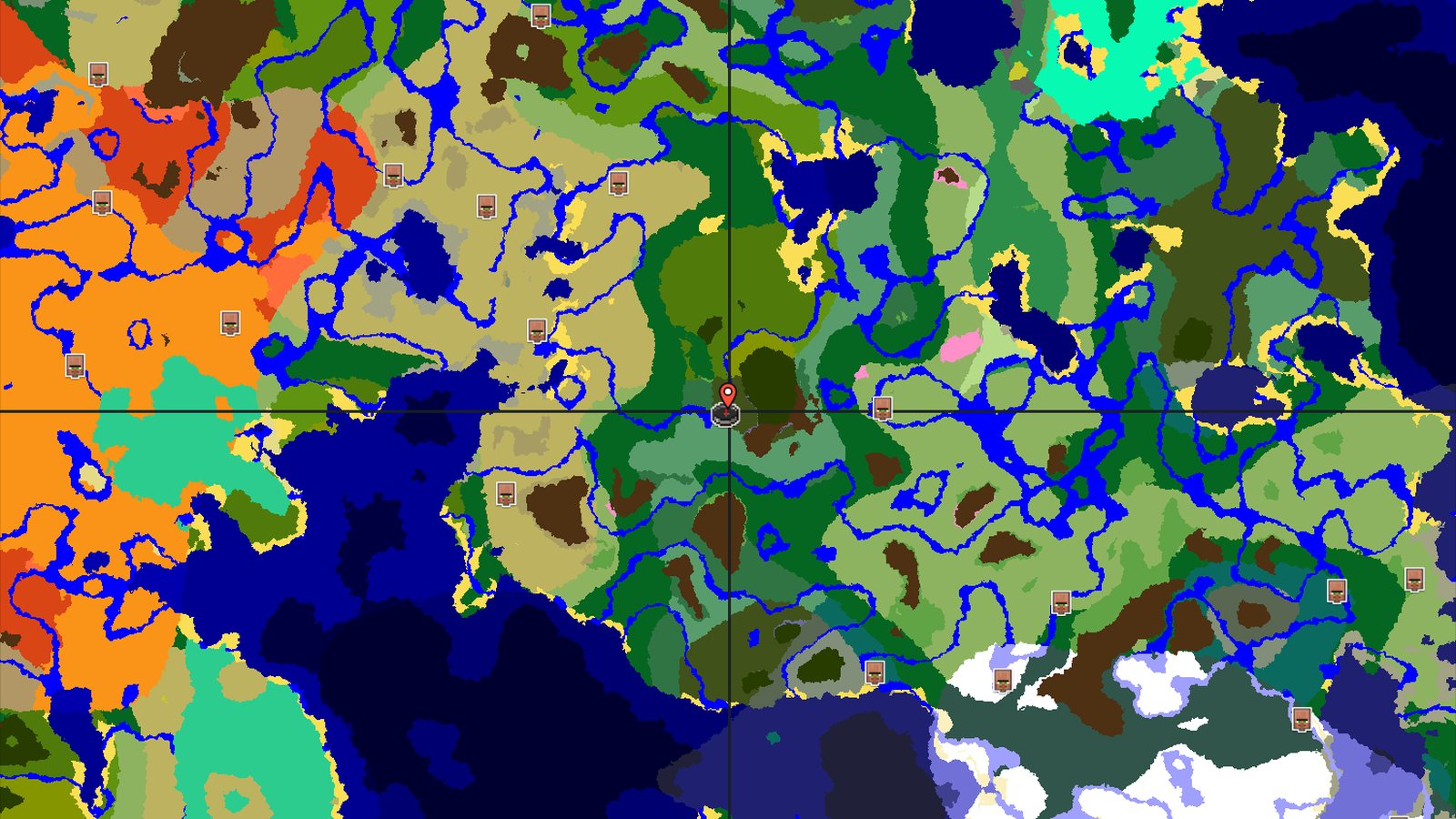 Dark Forest Spawn with Nearby Trail Ruins — Minecraft seed preview