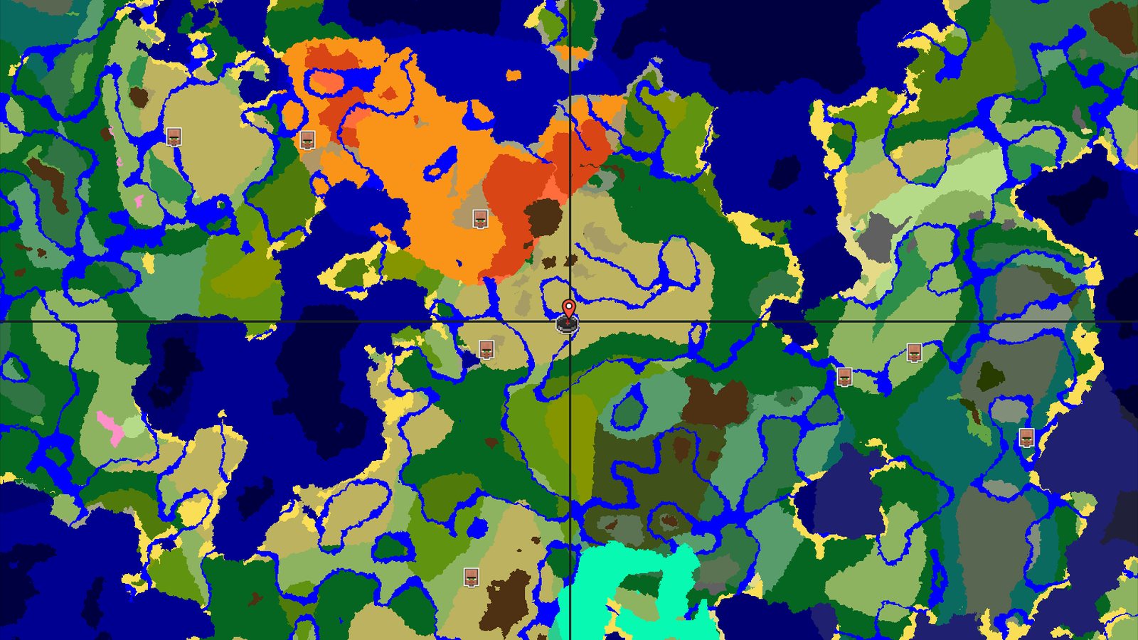 Pillager Outpost and Trial Chambers Nearby — Minecraft seed preview
