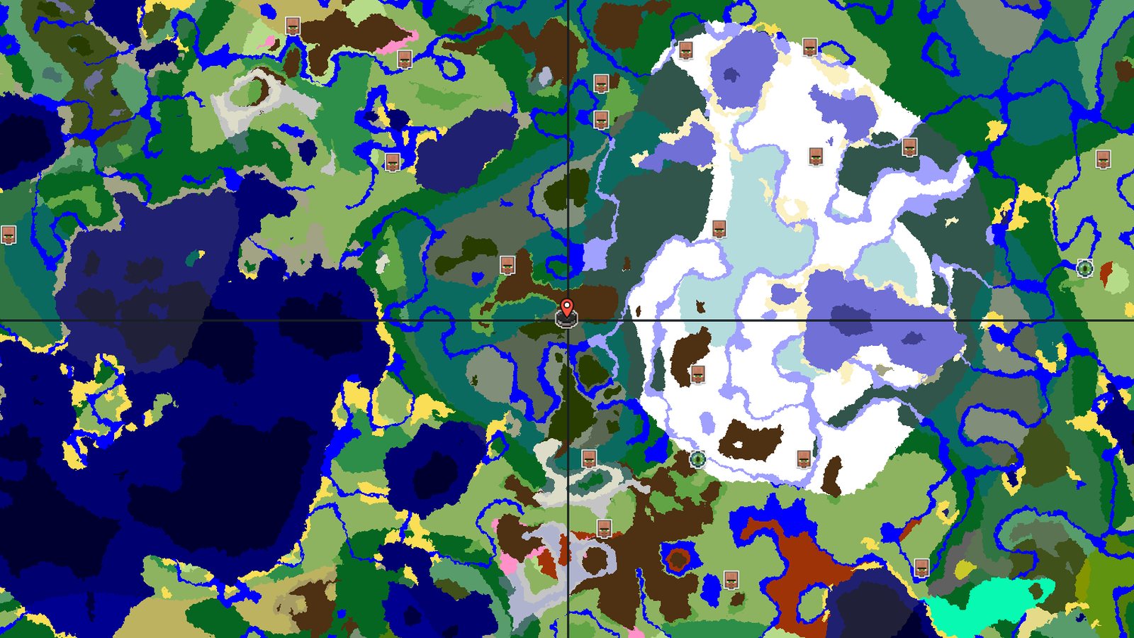 Old Growth Pine Taiga with Quick Underground Structures — Minecraft seed preview