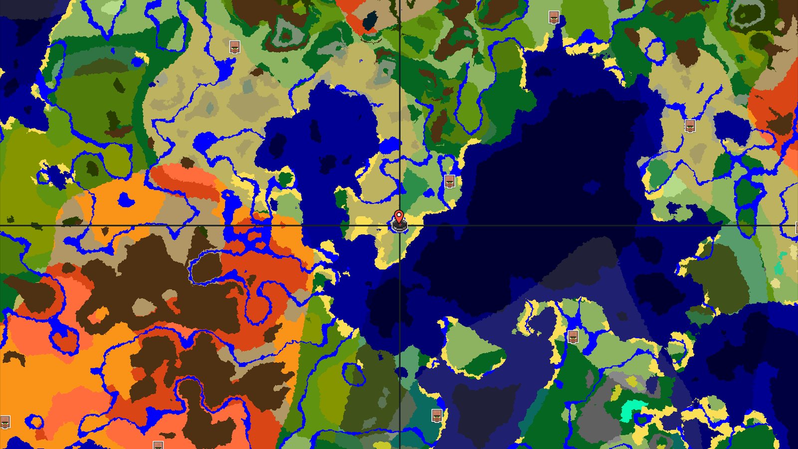 Spawn in a Village, Explore a Diverse Coastal World — Minecraft seed preview