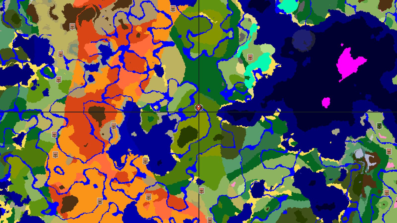 Ruined Portal at Jungle Spawn — Minecraft seed preview