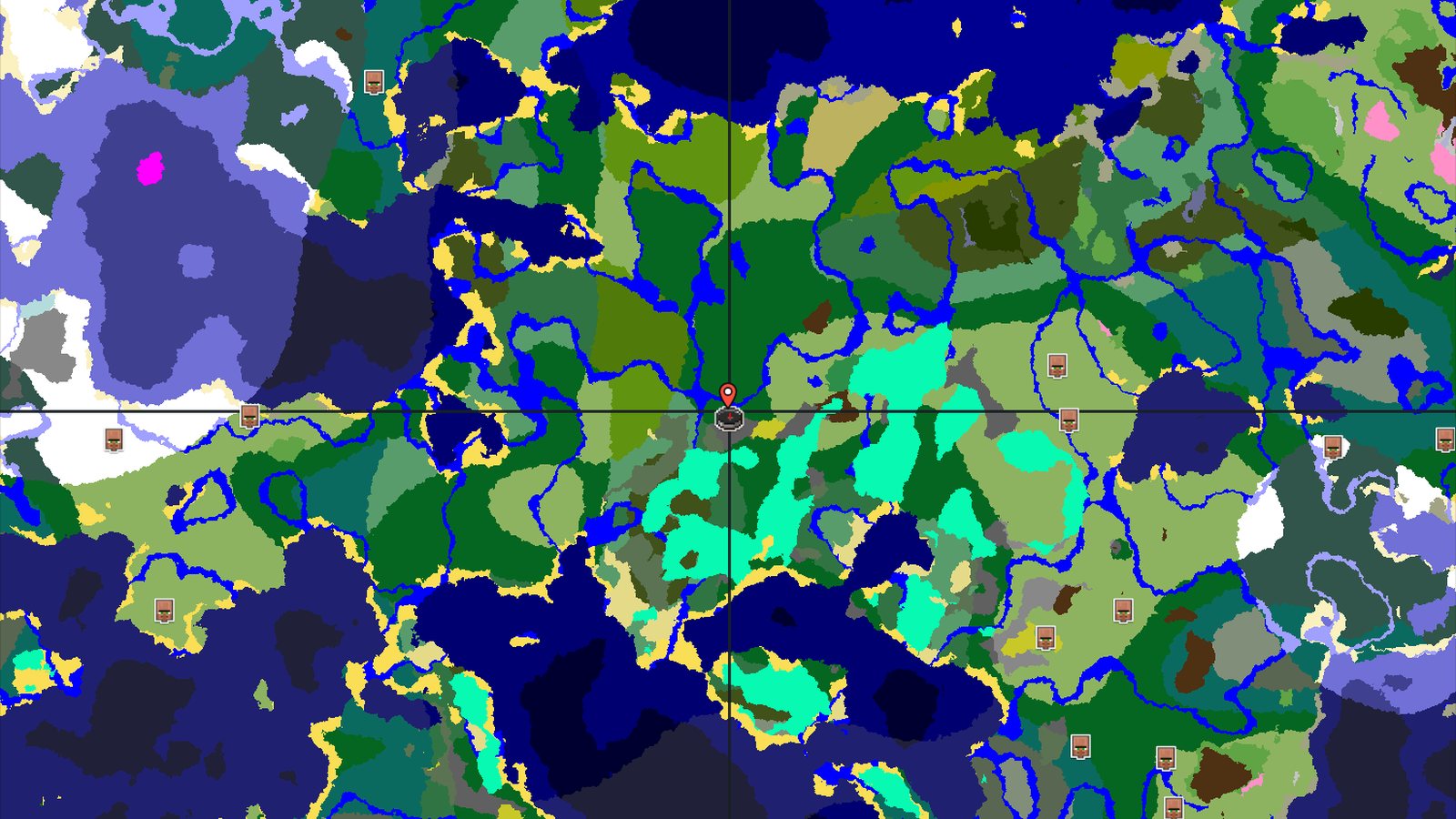 Forest Spawn with Nearby Trial Chambers — Minecraft seed preview