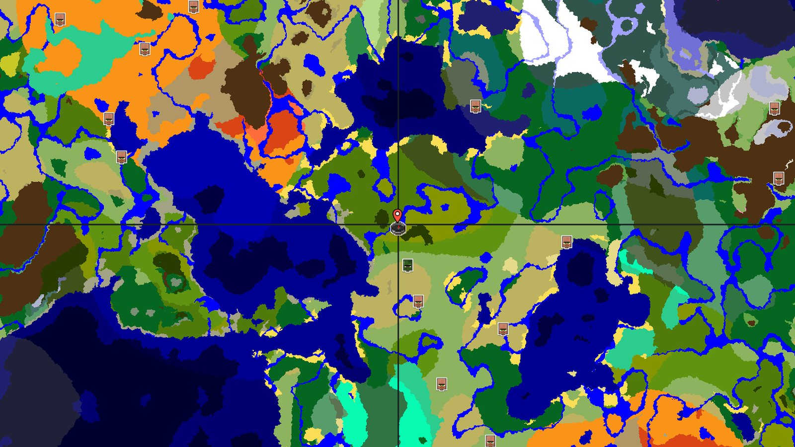 Bamboo Jungle and a Zombie Village — Minecraft seed preview