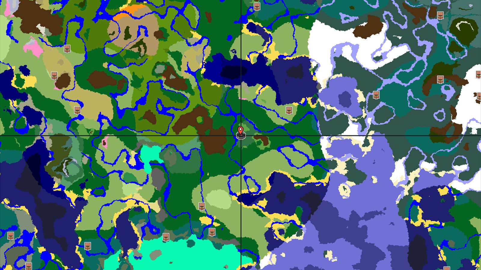 Birch Forest Spawn with Nearby Trial Chambers — Minecraft seed preview