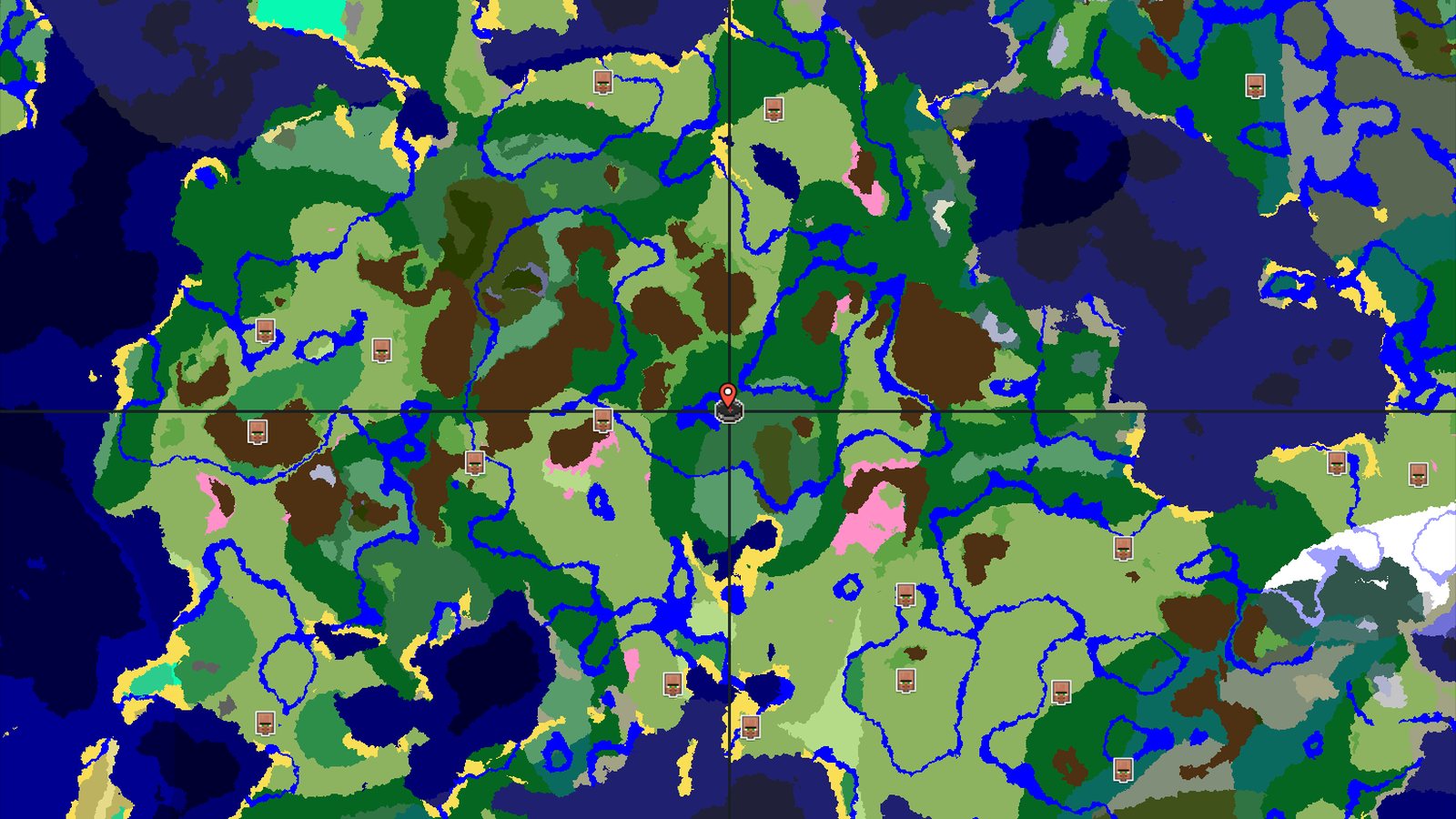 Wooded Spawn with Nearby Ancient City — Minecraft seed preview
