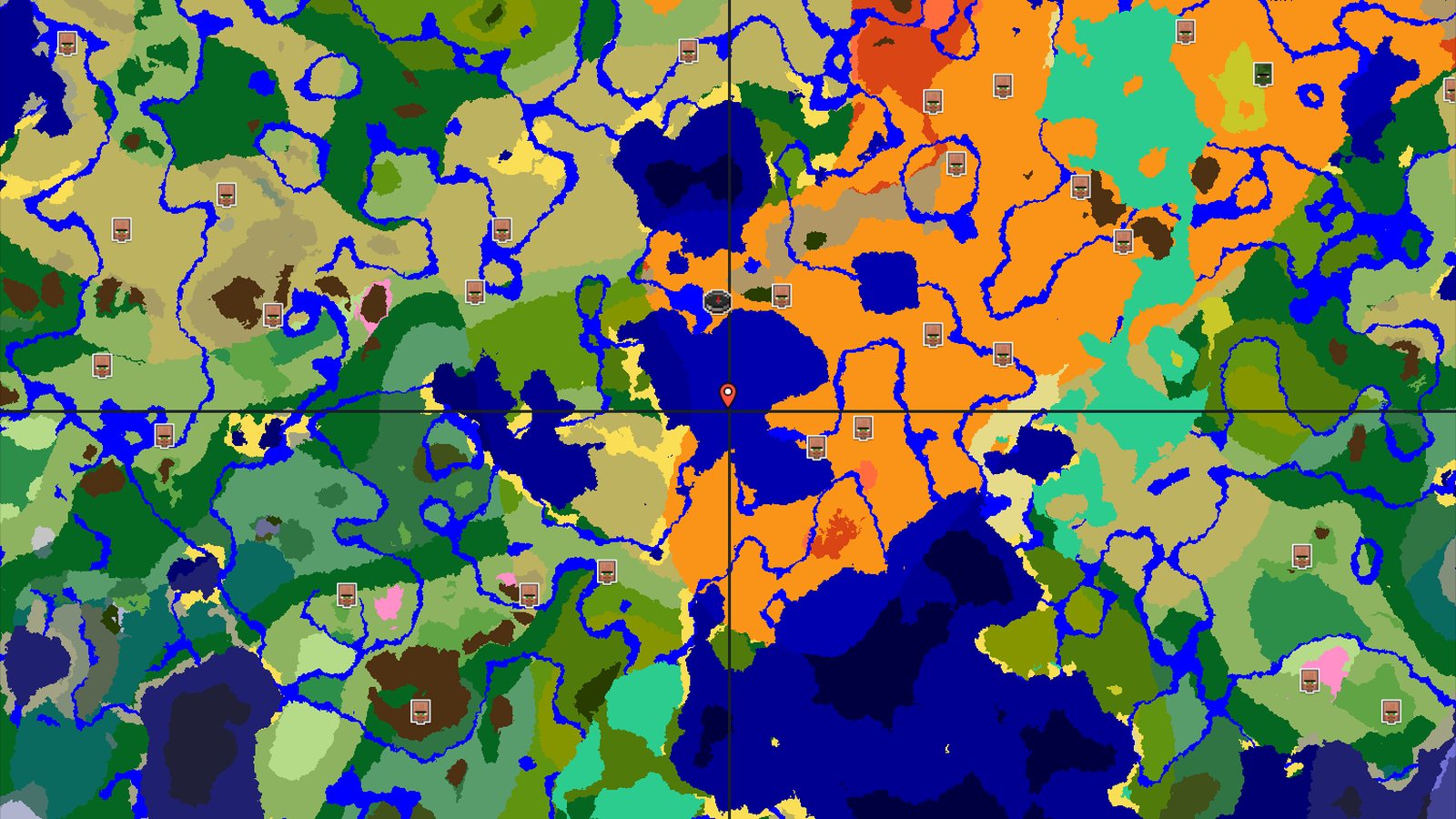 Desert Spawn with Nearby Trial Chambers — Minecraft seed preview
