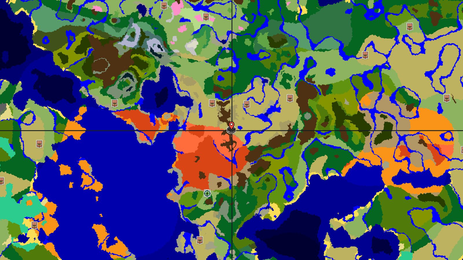 Savanna Spawn Near Mineshaft and Trial Chambers — Minecraft seed preview