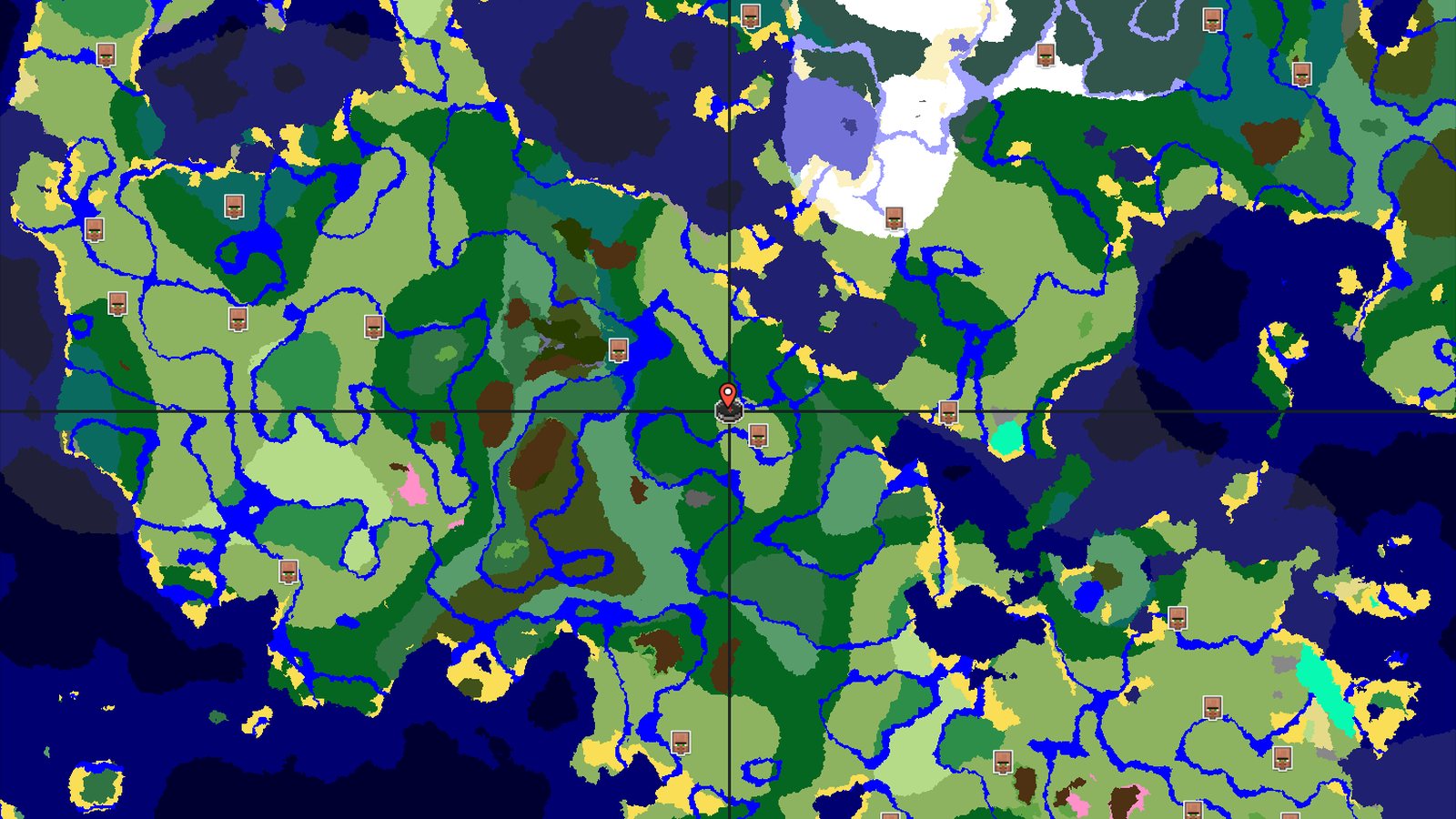 A Quiet Start with Nearby Villages and Lush Forests — Minecraft seed preview