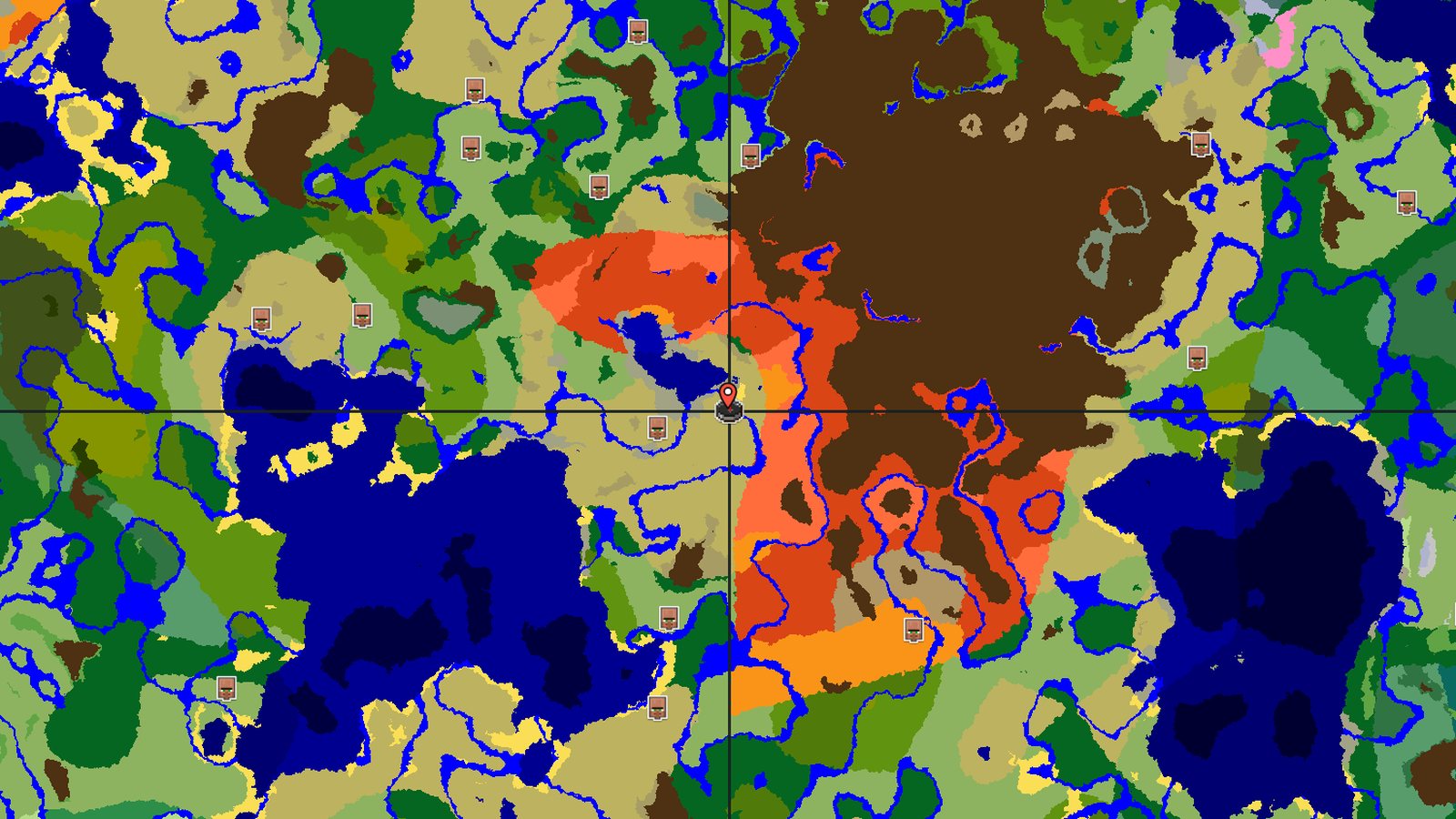Ancient City and Diverse Biomes Near Savanna Spawn — Minecraft seed preview