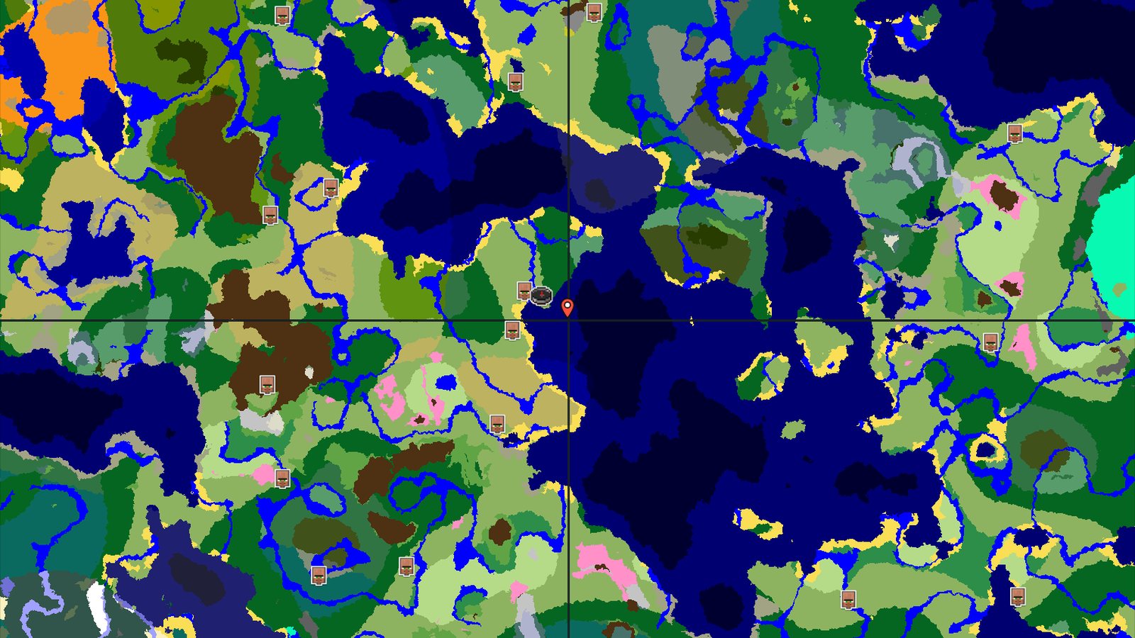 Spawn Near a Village and an Ocean of Adventure — Minecraft seed preview