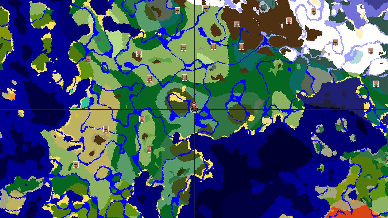 Pale Garden Near Spawn in a Lush Forest World — Minecraft seed preview