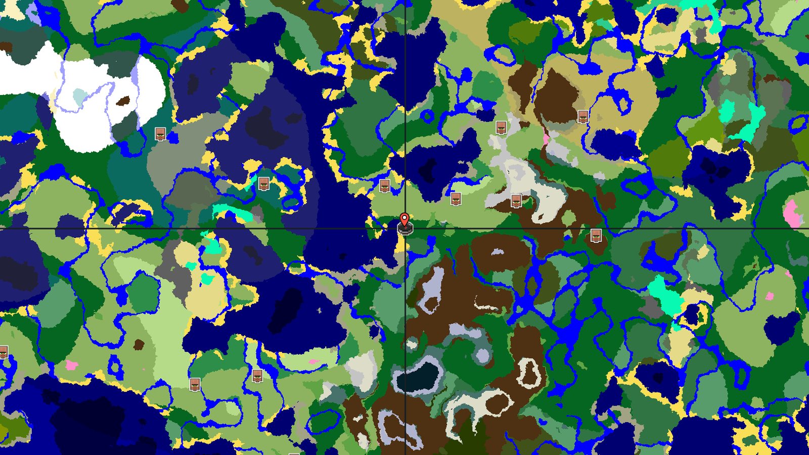 Forest Spawn Near Mineshaft and Woodland Mansion — Minecraft seed preview