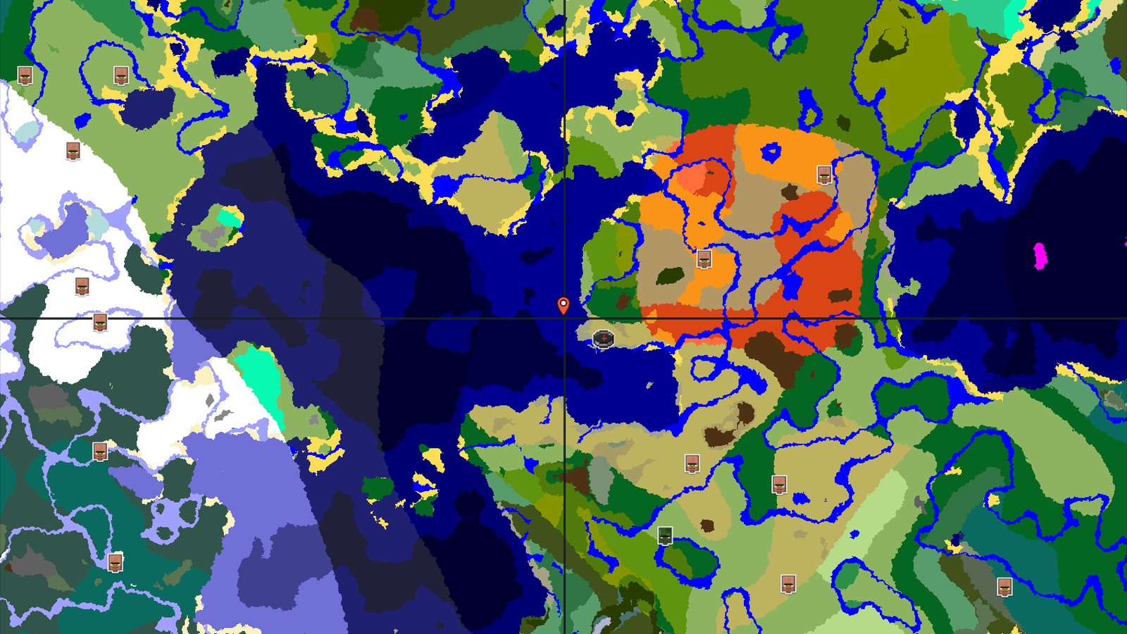 Savanna Spawn with Quick Access to a Trial Chamber — Minecraft seed preview