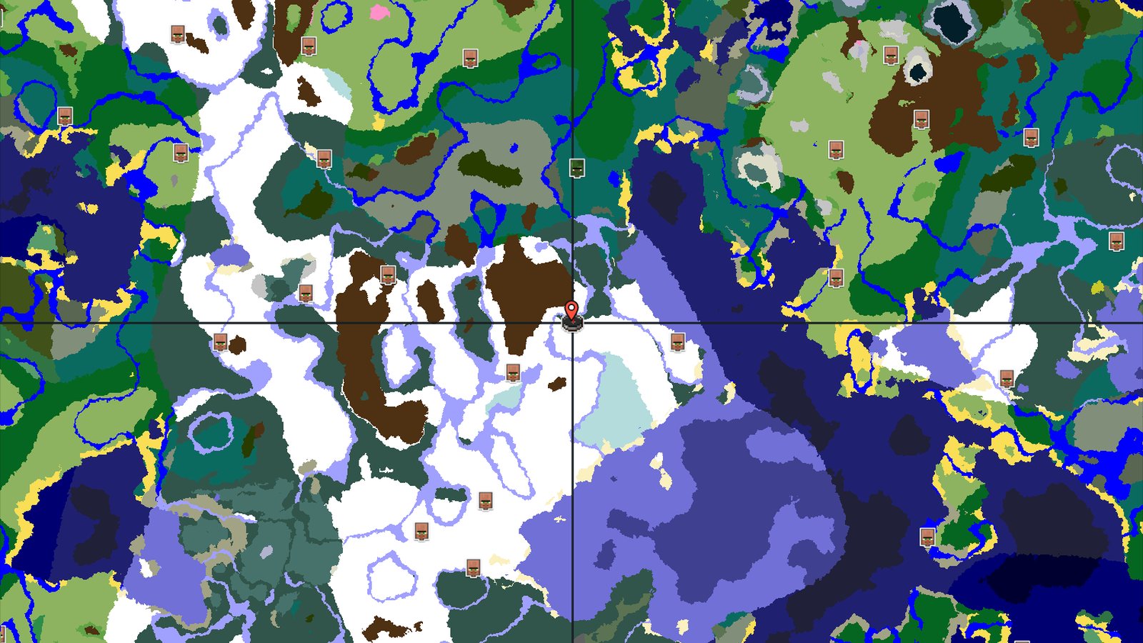 Ice Spikes Near Spawn with Close Trial Chambers — Minecraft seed preview