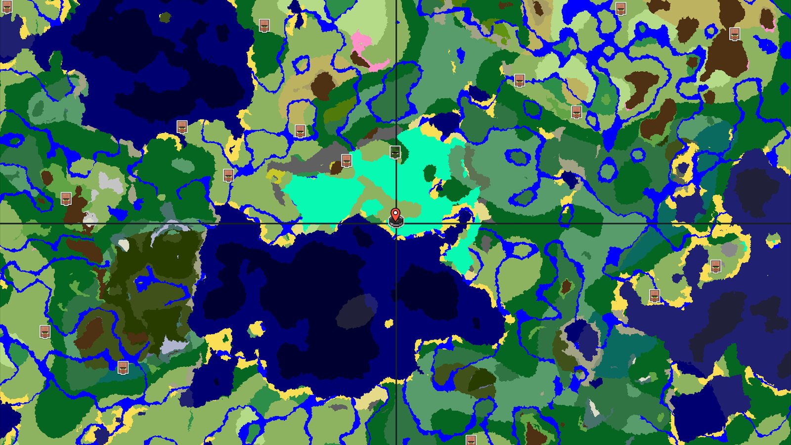 Swamp Spawn with Nearby Abandoned Village — Minecraft seed preview