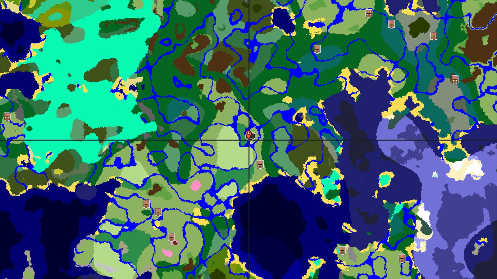 Flower Forest Start with Nearby Trial Chambers — Minecraft seed preview