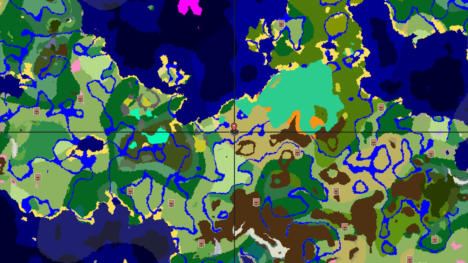 Savanna Spawn with a Close Woodland Mansion — Minecraft seed preview