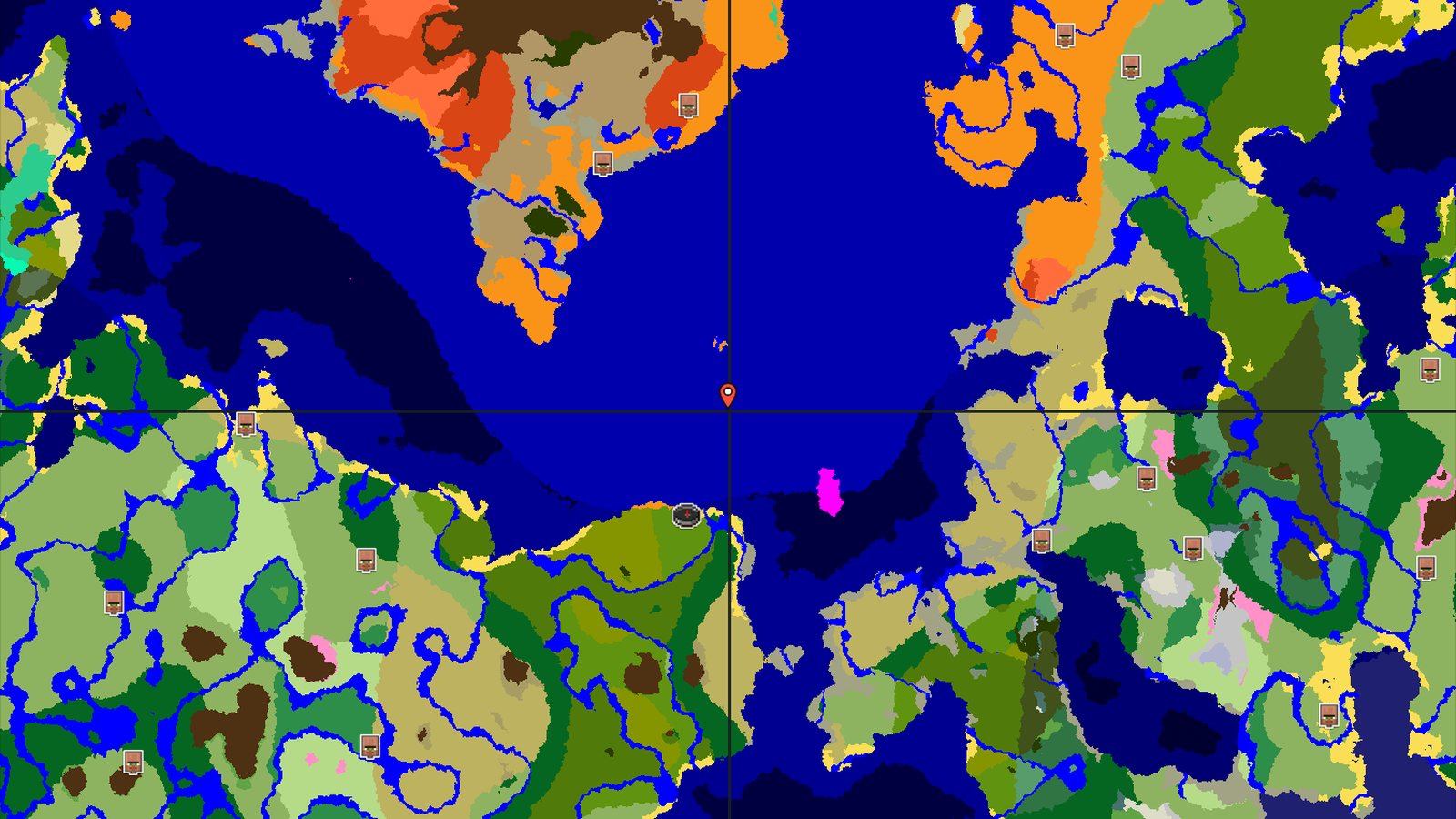 Mushroom Fields Island Near a Sparse Jungle Spawn — Minecraft seed preview