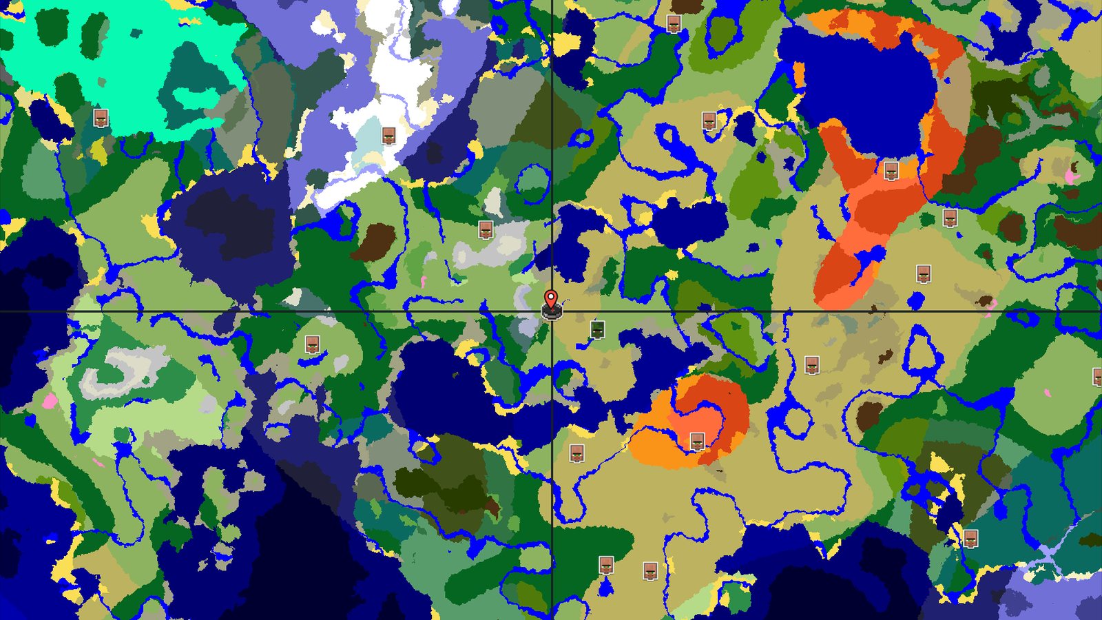 Savanna Spawn with Nearby Zombie Village — Minecraft seed preview