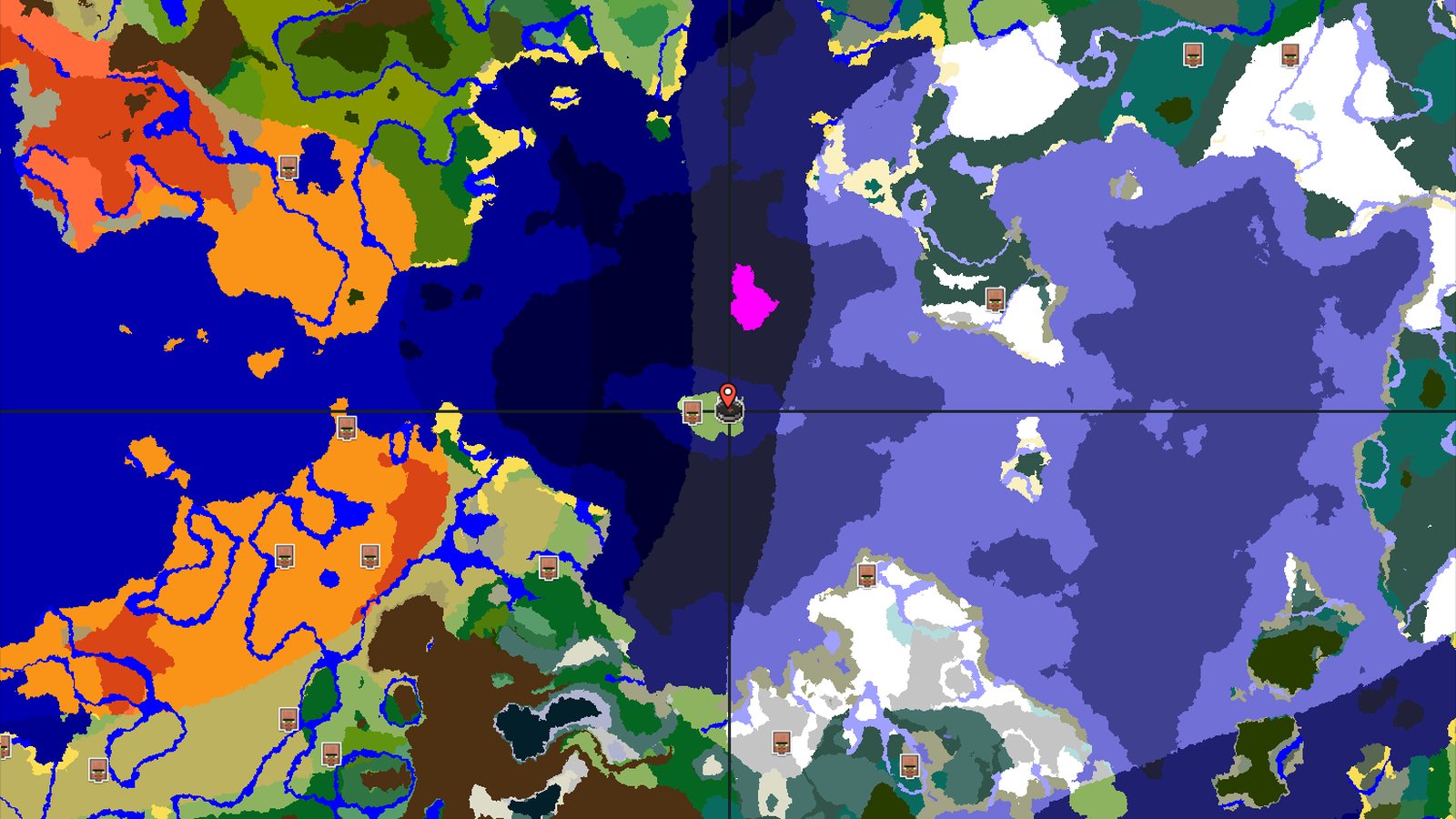 An Island Start with a Close Mushroom Fields — Minecraft seed preview