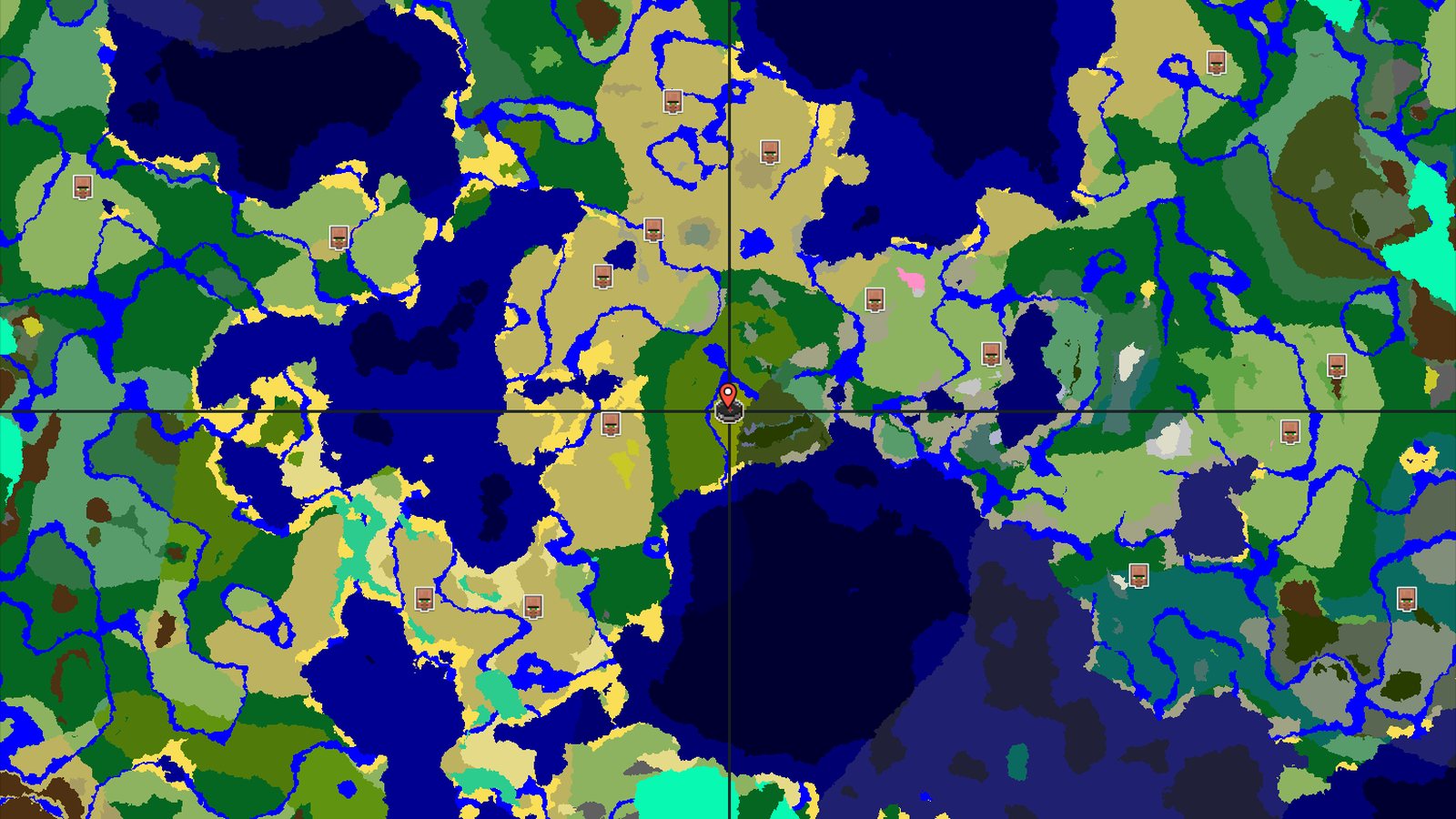 Bamboo Jungle Spawn with Nearby Trial Chambers — Minecraft seed preview