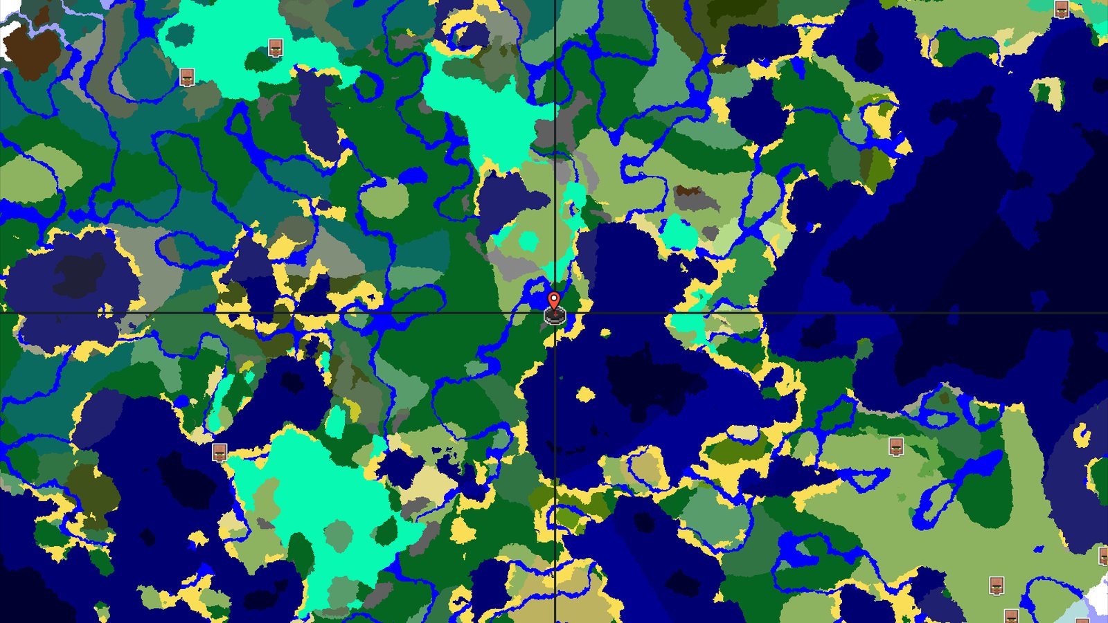 Forest Spawn with Nearby Trial Chambers — Minecraft seed preview