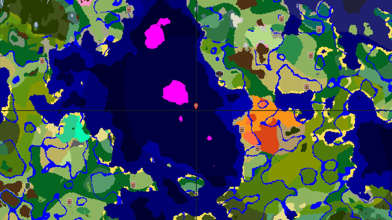 Mushroom Fields and Ancient City — Minecraft seed preview