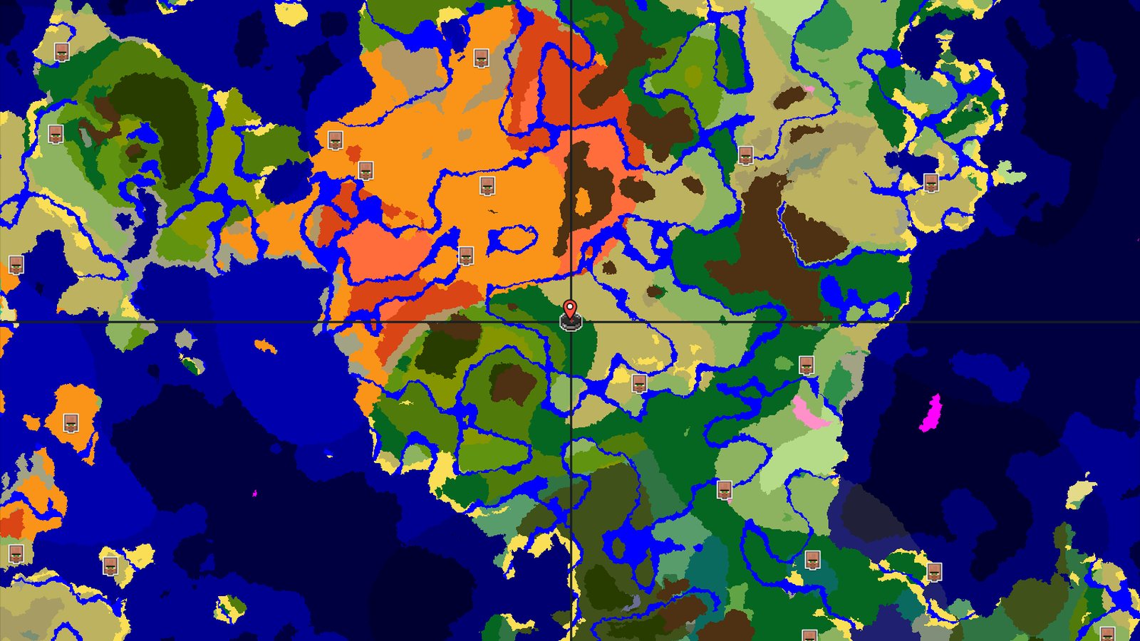 Forest Spawn with Nearby Trial Chambers — Minecraft seed preview