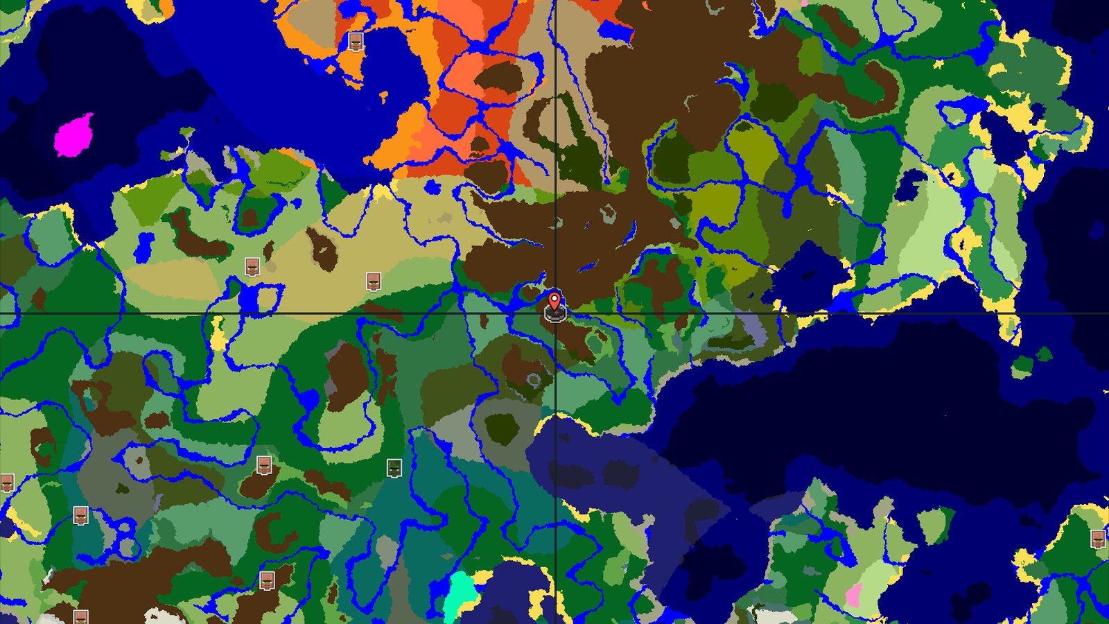 Meadow Spawn with Nearby Jungle and Trial Chambers — Minecraft seed preview