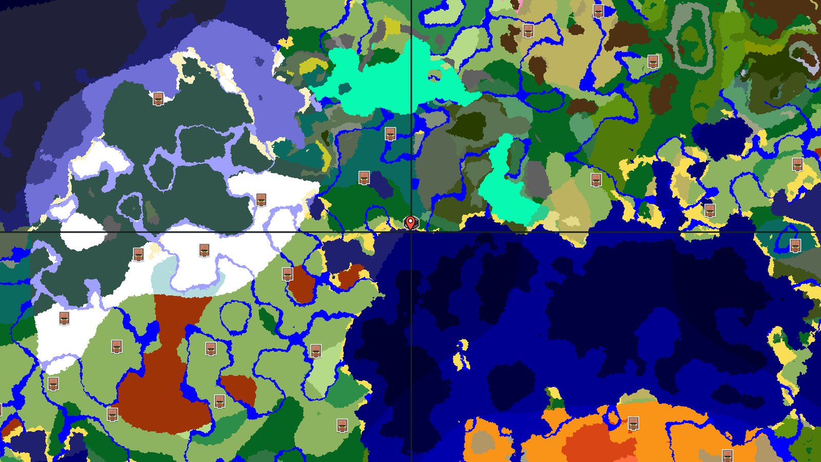 Trail Ruins Near a Dark Forest — Minecraft seed preview