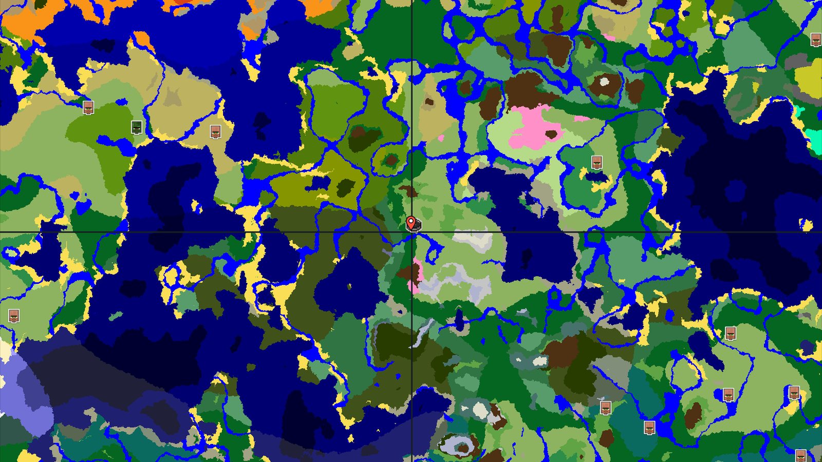 Ancient City and Cherry Grove Near Spawn — Minecraft seed preview