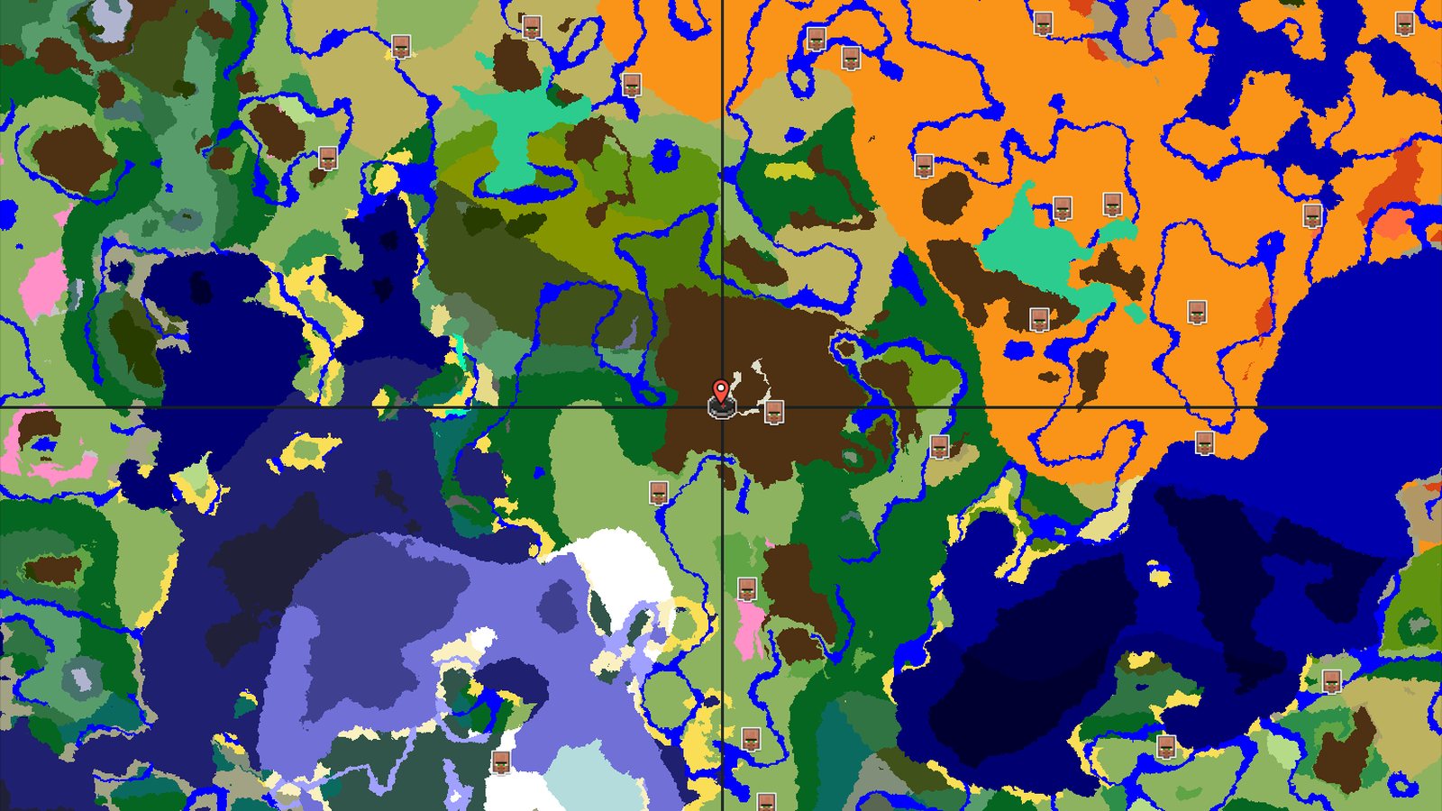 Ancient City Spawns 41 Blocks From Snowy Peaks — Minecraft seed preview
