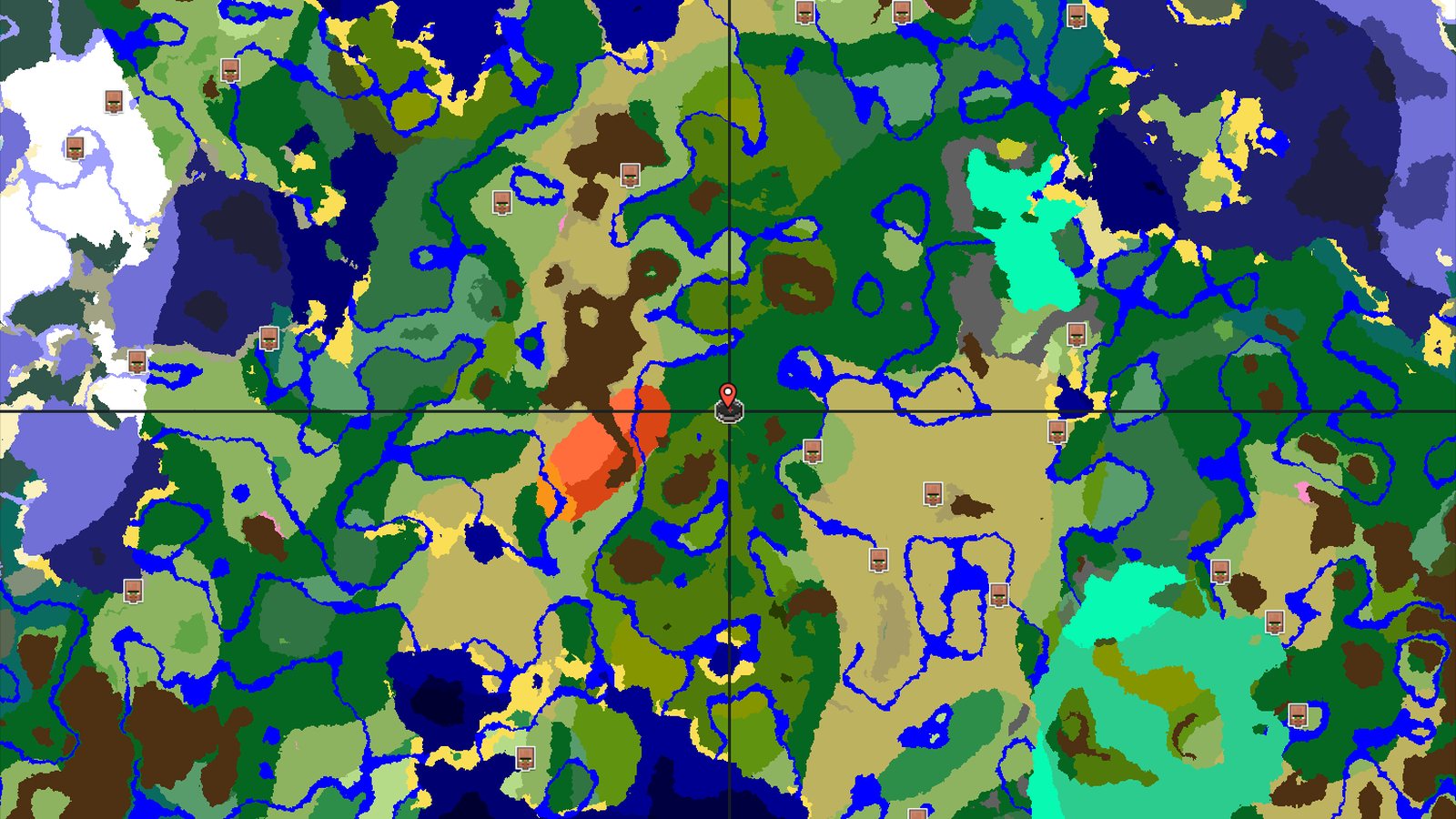 A Lush Jungle Start with Nearby Badlands and Savanna — Minecraft seed preview