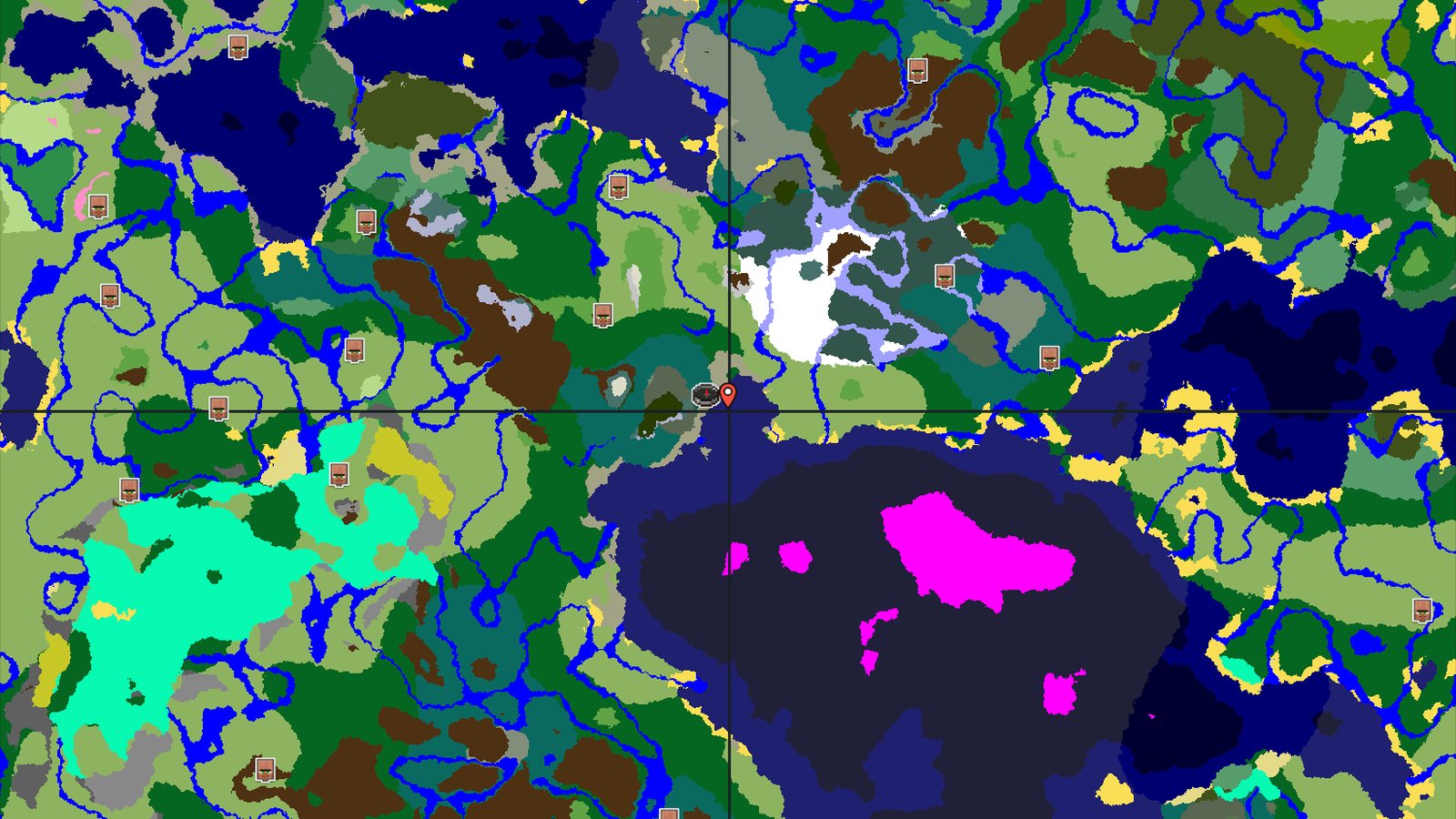 Taiga Spawn with Nearby Ancient City — Minecraft seed preview