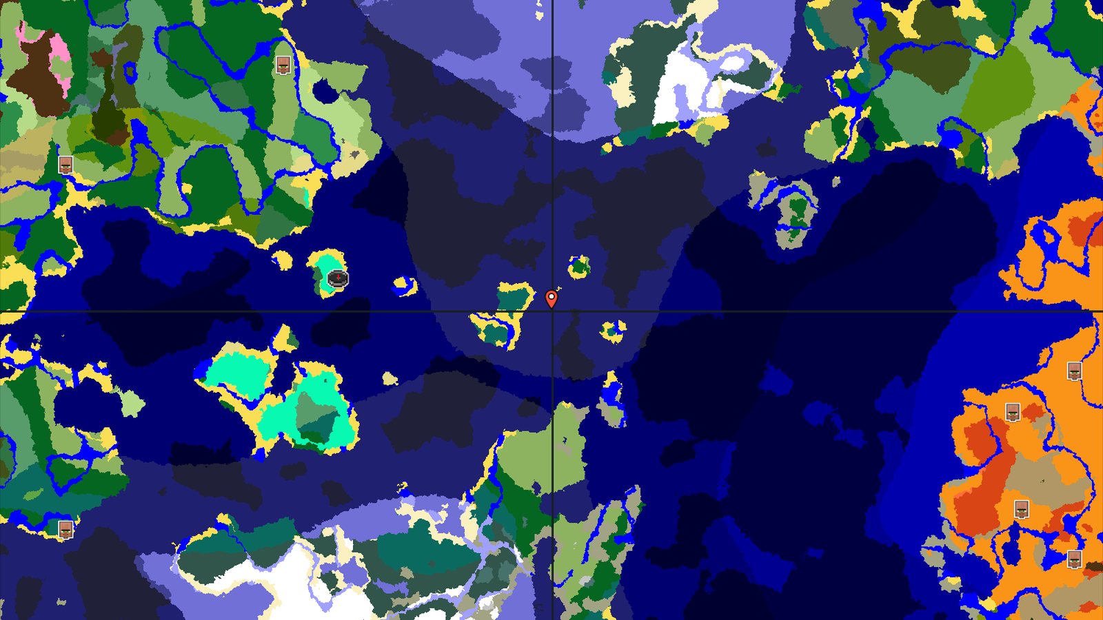 Island Hopping: A Watery Start to Your Minecraft World — Minecraft seed preview